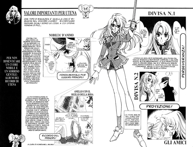 Utena ItalianManga1 Utenas Values