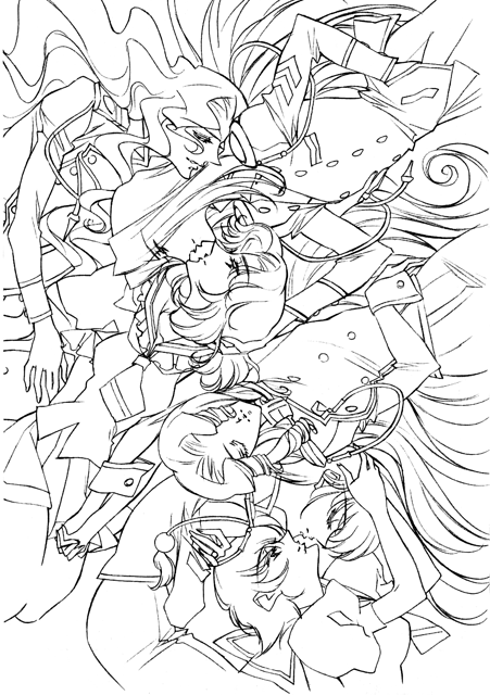 Movie Line-art 011