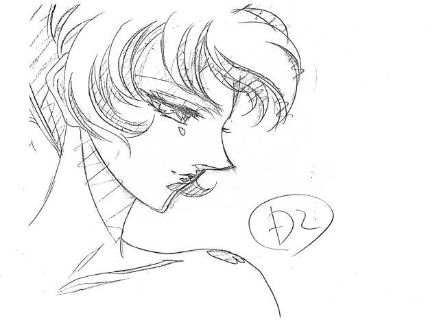 Utena-Movie Prod-Mat Kiss Genga 05 D02 Face A