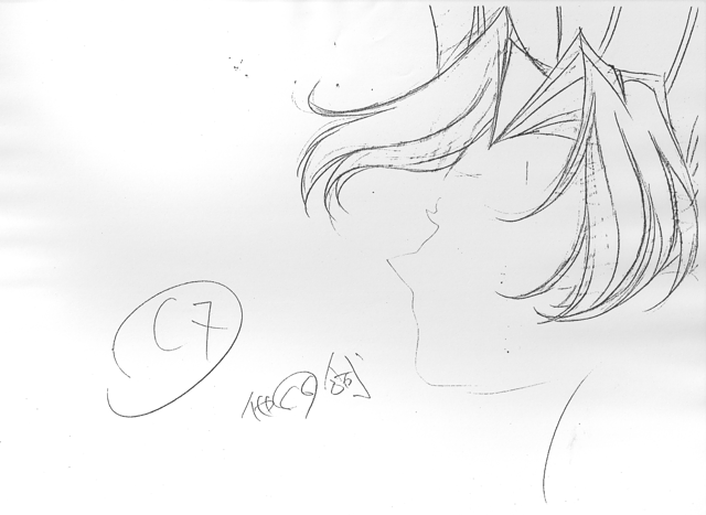 Utena-Movie Prod-Mat Kiss Genga 11 C07 Hair
