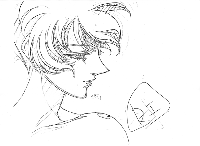 Utena-Movie Prod-Mat Kiss Genga 12 D07 Utena