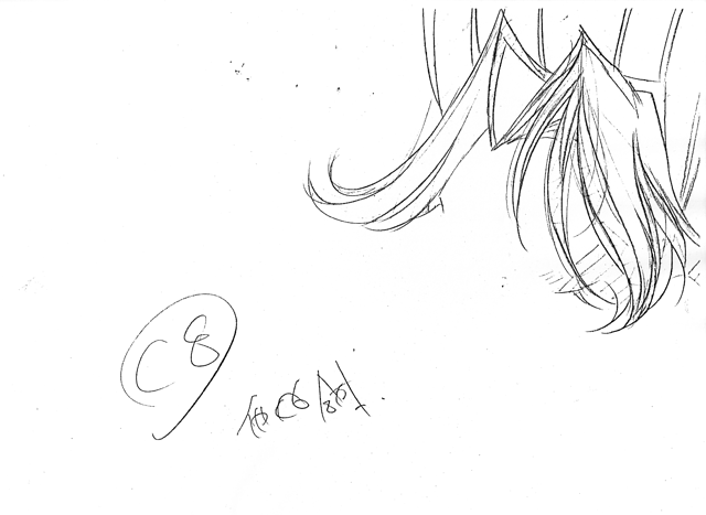 Utena-Movie Prod-Mat Kiss Genga 14 C08 Hair