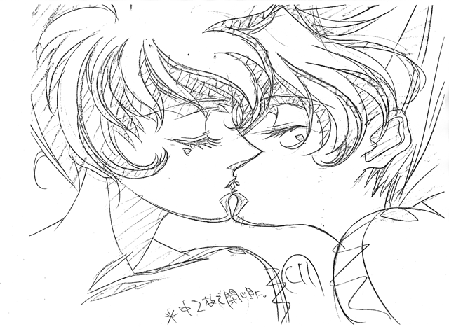 Utena-Movie Prod-Mat Kiss Genga 19 C11