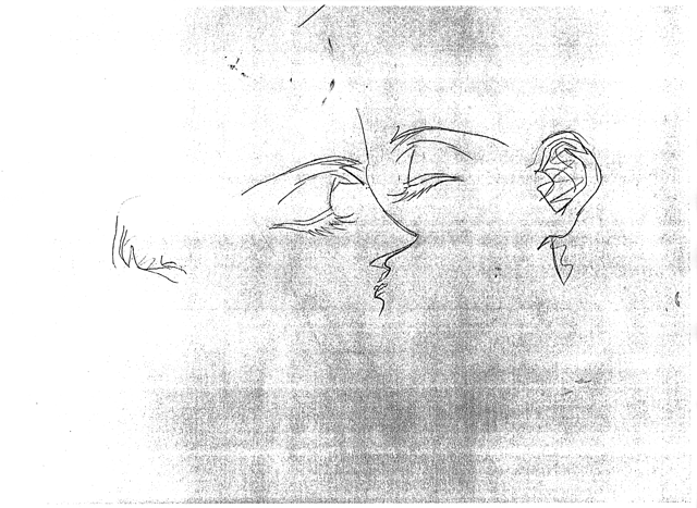 Utena-Movie Prod-Mat Kiss Genga 25 D97 LipsEyes