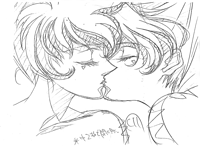 Utena-Movie Prod-Mat Kiss Genga 19 C11