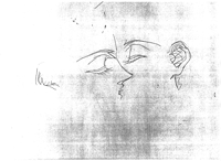 Utena-Movie Prod-Mat Kiss Genga 25 D97 LipsEyes