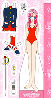 KoreanPaperDolls Set1 1-UtenaDoll
